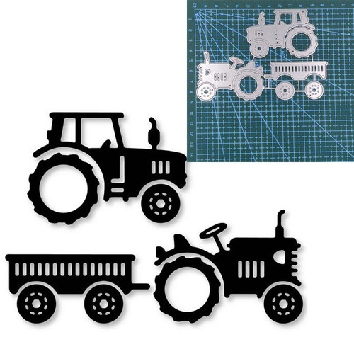 Farm tractor metal cutting - tractor,