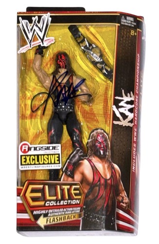 Wwe kane signed elite - signed,