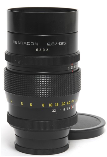 Pentacon 135 lens - pentacon, 2.8/135