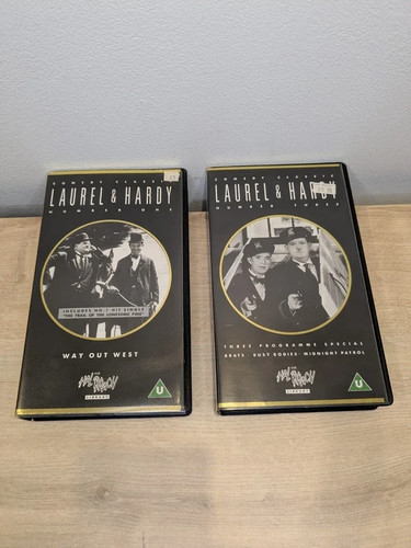 Vhs laurel hardy nr 1 - vhs,