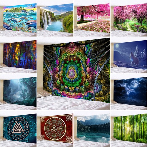 Sakura jungle wall - 3d,