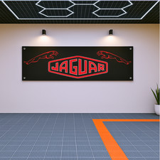 Jaguar Retro Racing Wall