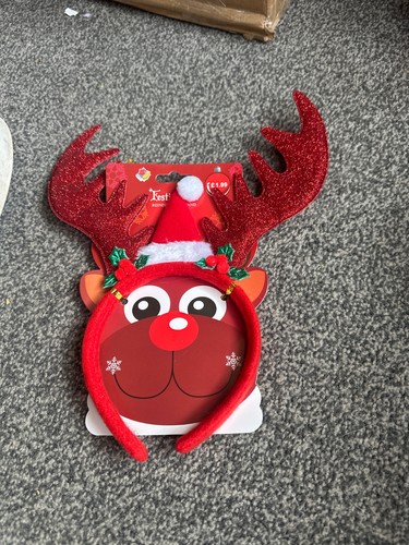 Reindeer antlers headband - reindeer,