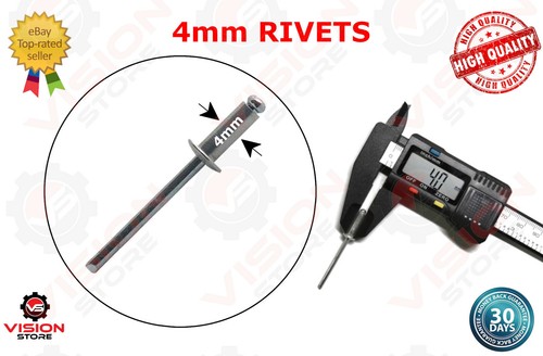 Pop rivets aluminium - rivets, steel