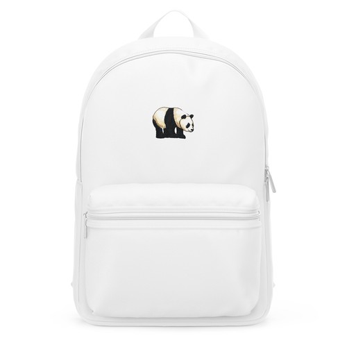Embroidered panda mini - embroidered,