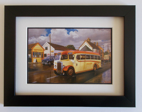 Transport print framed - framed, by