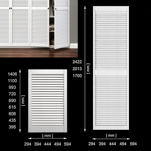 Pine wood white colour front - white,