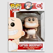 Funko Pop Vinyl Movies Captain Underpants RARE Action Figure Toy Vtg Old Vaulted