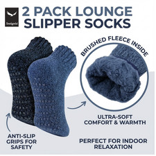 Mens Thermal Slipper Socks