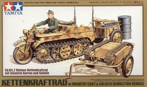Tamiya kettenkraftrad - tamiya,