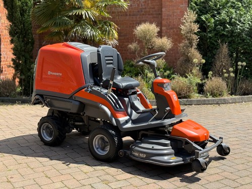 Husqvarna rc318t ride mower - on,