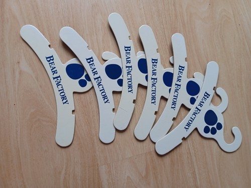 Bear factory clothes hangers - bear,