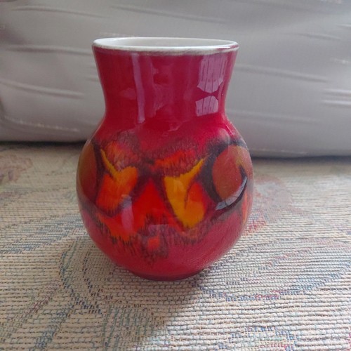 Poole pottery delphis vase - pottery,