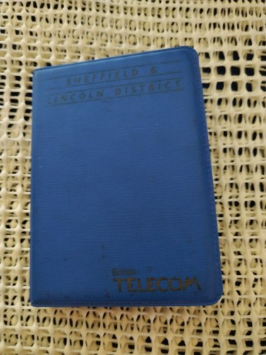 British telecom vintage card - telecom,