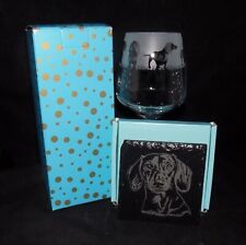 New DACHSHUND Gift Set - Wine