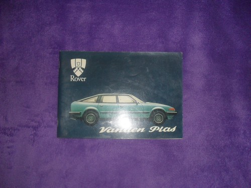 Rover vanden plas handbook - rover,