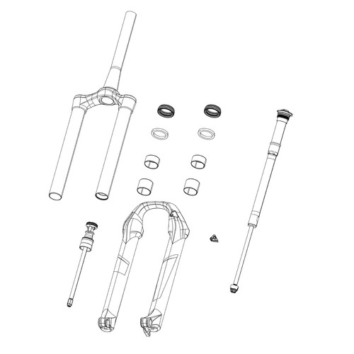Sram rockshox sus int - rockshox, f/sus