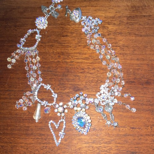 Otazu crystal necklace chain - necklace,