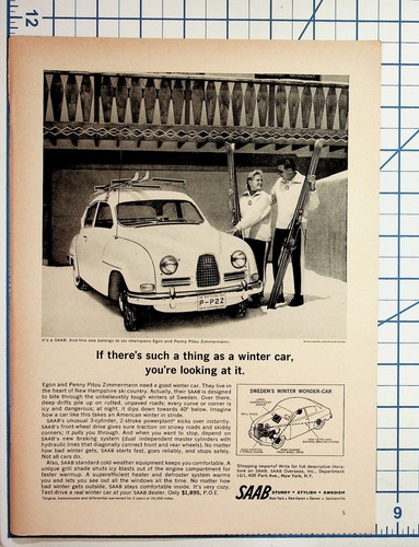 1963 saab vintage magazine - 1963, 96