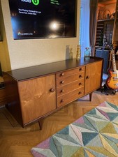 John Herbert for Younger mid century sideboard Afromosia and Teak