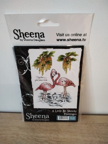 Sheena douglass rubber stamp - sheena,