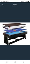 Multigames Table Liberty Sports Pool and Air Hockey Blade