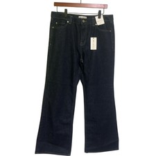 M&S X Bella Freud Women's High Rise Straight Leg Jeans Size 12 Blue