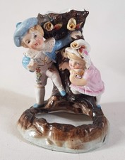 Antique Conta & Boehme Germany C1860-90 Fairing 8504 Children Ring Figure Vase