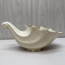 Vintage Lenox Fruits of Life Large Cornucopia Horn of Plenty 14" 1989 RETIRED