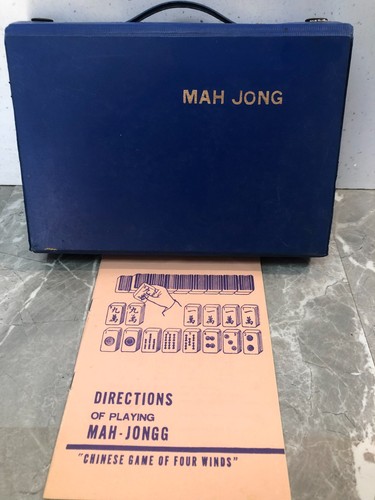 Vintage mah jong mahjong set - vintage,