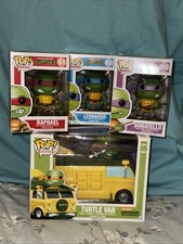Funko Pop Ninja Turtle Set New In Box