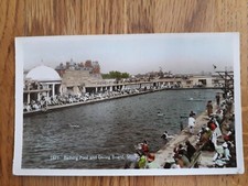 Bathing Pool and Diving Board, Skegness postcard