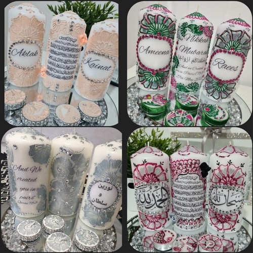 Islamic candles wedding - islamic, candles,wedding