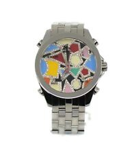Jacob & Co Five Timezone Diamond Stainless Steel Watch JCM-133DA
