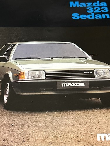 The mazda 323 sedan - mazda,