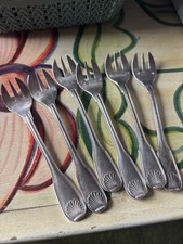 Set 6 Antique  French Argental
