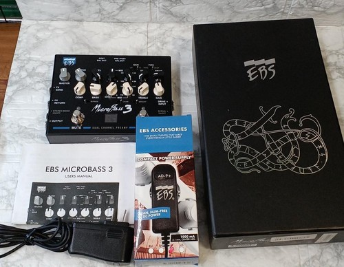 Ebs microbass bass preamp di - preamp,