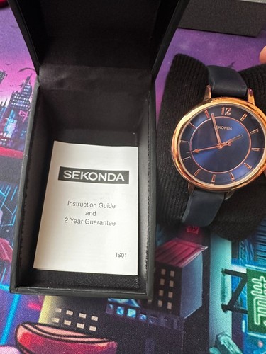 Ladies sekonda rose gold - rose, case