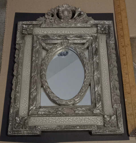 Vintage ornate pewter - vintage,