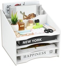 4-Tier Letter Tray Paper