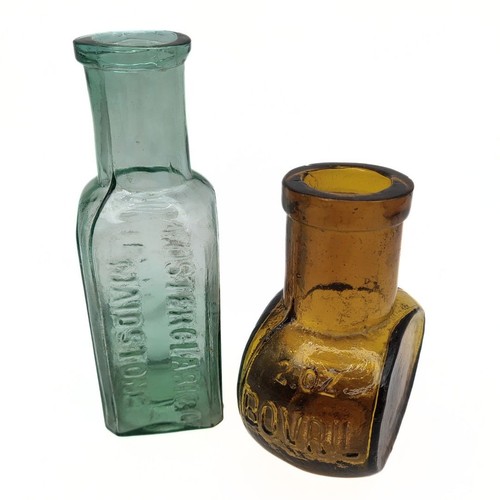 Vintage small glass bottles - 2,