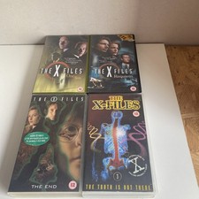 The X-Files VHS Video Cassette Bundle Job Lot - TV Series Sci-Fi UFO Movie