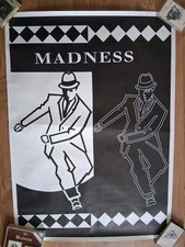 Madness - Original 1980s Promo Poster - Rare