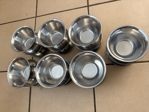 Set vintage stainless - set, of