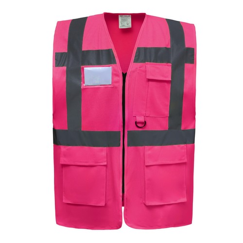 Premium vis pink zipped - hi,
