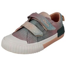 Girls Clarks Glittery Doodle