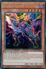 MVP1-EN002 KAISER VORSE RAIDER ULTRA RARE 1ST EDITION YuGiOh CARD