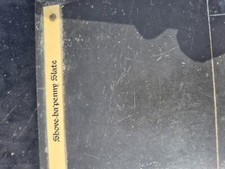 antique shove a penny slate
