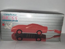 RED CARPHONE TELEPHONE RC33 IN ORIGINAL BOX AND PACKAGING NEW OLD STOCK