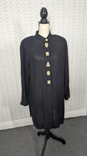 Vintage Women's X Black  Linen